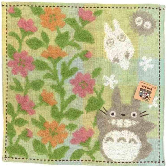 となりのトトロ「花畑」ミニタオル(5629020)