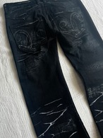 "LAGUST" Corting Lame Black Denim