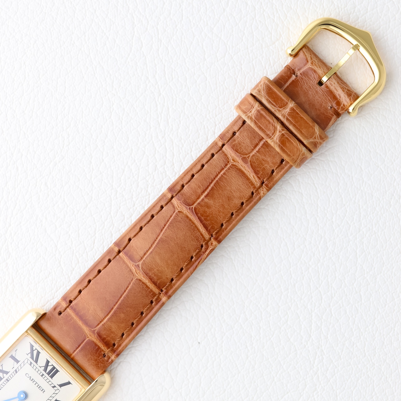 カルティエ タンクルイ SM ゴールド 現行デザインモデル