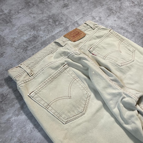 【W36 L30】 USA製 usa levi's ブラウン リーバイス 565 詳細写真12