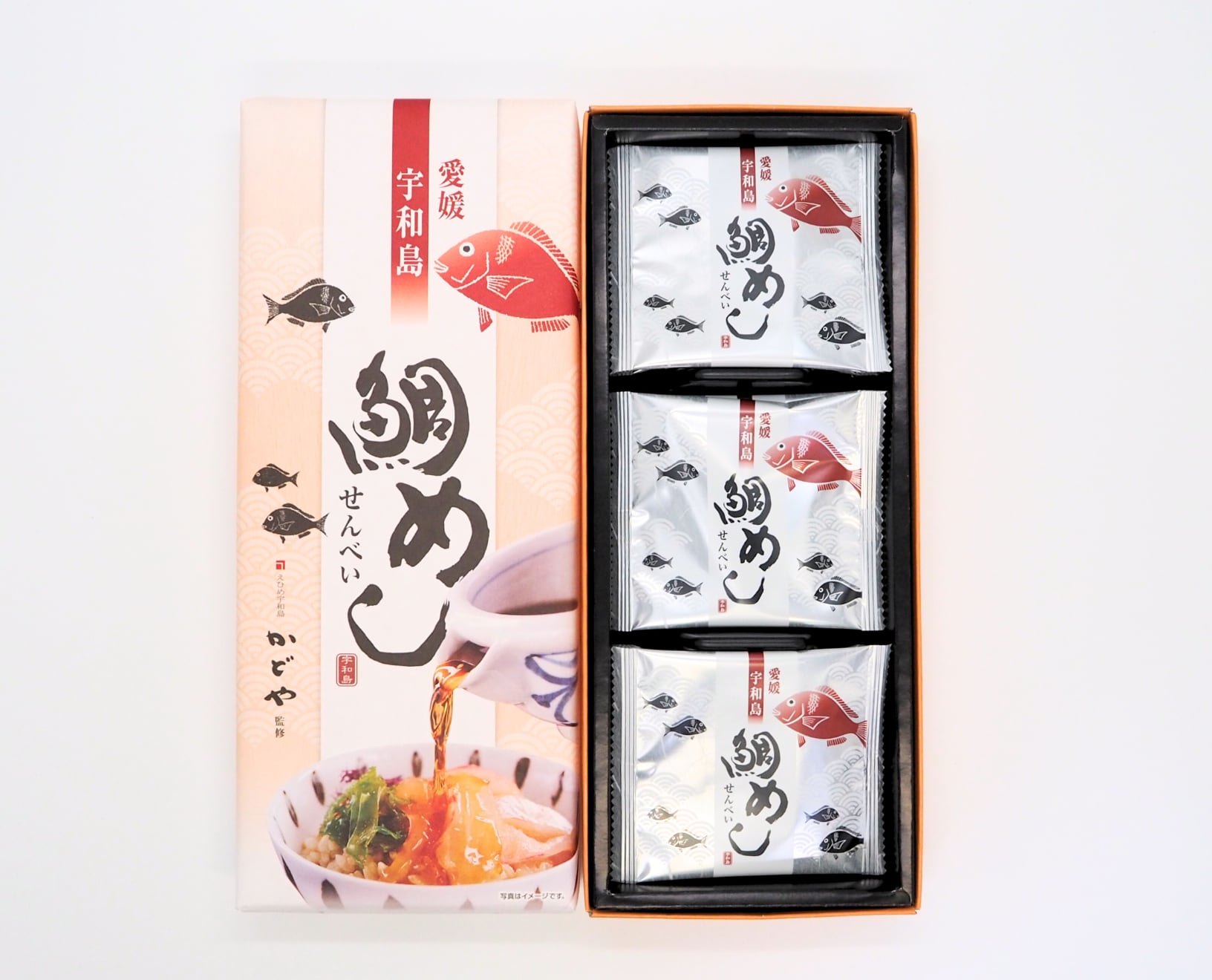 【かどや】宇和島鯛めしのタレ2本＆せんべい