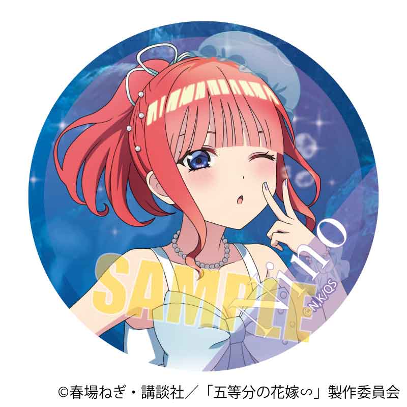 五等分の花嫁∽ トレーディング缶バッジ くらげドレスver. BOX 全5種
