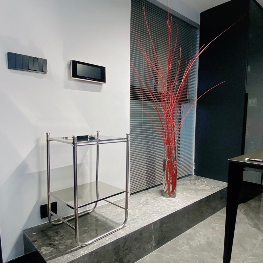 silver side table 2size / シルバー サイドテーブル ステンレス silver side table 2size / シルバー サイドテーブル ステンレス