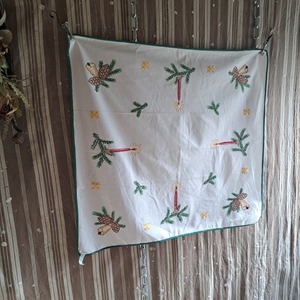 ヨーロッパ 刺繡クロス used [507051]