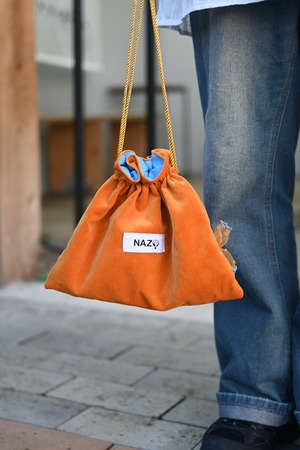 NAZO ReMake. KINCHAKU (mustard)