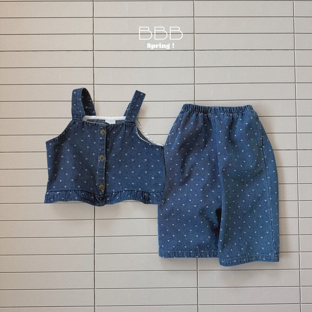 bebe heart love set【bellabanbina】※予約商品