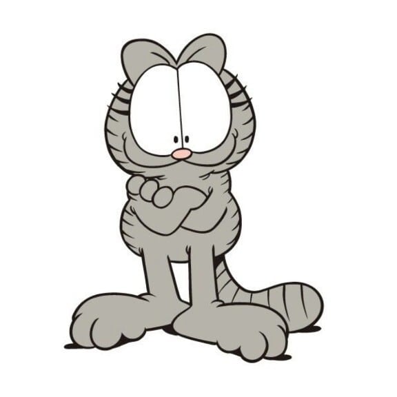 ☆ VINTAGE 1983 ☆【 Garfield ( ガーフィールド ) 】『 Nermal / ナーマル 』ぬいぐるみ プラッシュ plush 1983年製 〚アメリカン雑貨 アメトイ〛