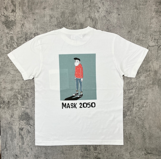 【HOMEJOE ARTWORK 】MASK 2050 Pocket Tee