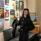 Cropped Black Wool Jacket