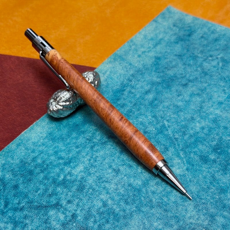 steef&co 花梨瘤青瘤pgカスタム 05409 花梨瘤 DM-1 シャープペンシル 0.5mm | クラフト工房 Steef&Co.