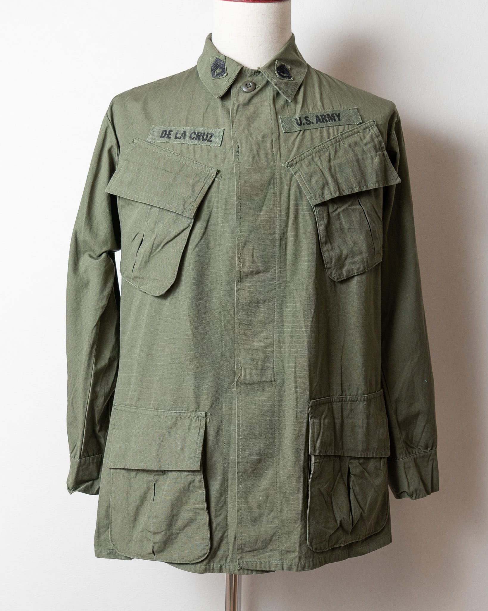 【S-R】U.S.Army 60's Jungle Fatigue Jacket 4th OG-107 