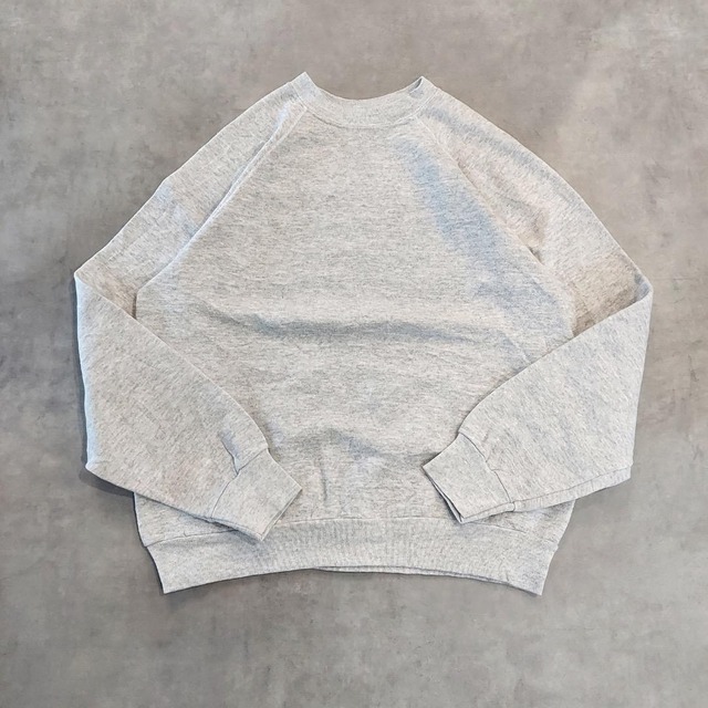 タルテックス スウェット ラグラン 古着 90s USA L グレー 16852