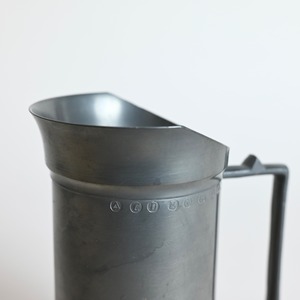 Pewter Measure Cup / ピューター メジャー カップ〈 ピューター / ブロカント / 一輪挿し / アンティーク / ヴィンテージ 〉112849