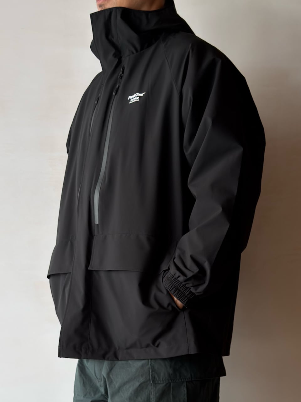PHIGVEL - NYLON CLOTH SNOW ANORAK | HUMAN and THINGS