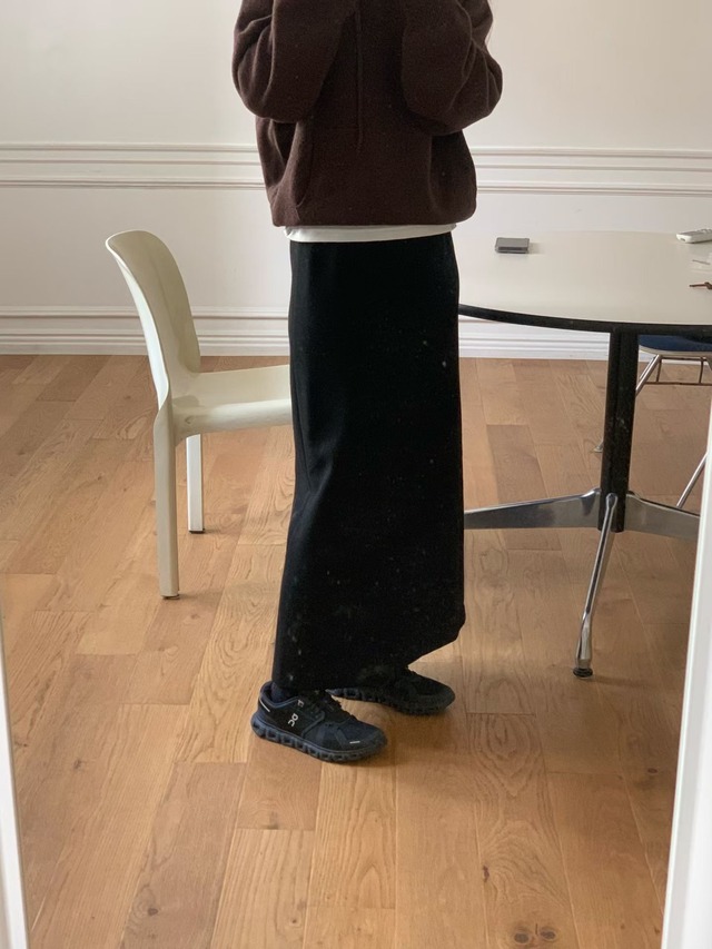 (予約) fl lanel / Wool maxi skirt 3color