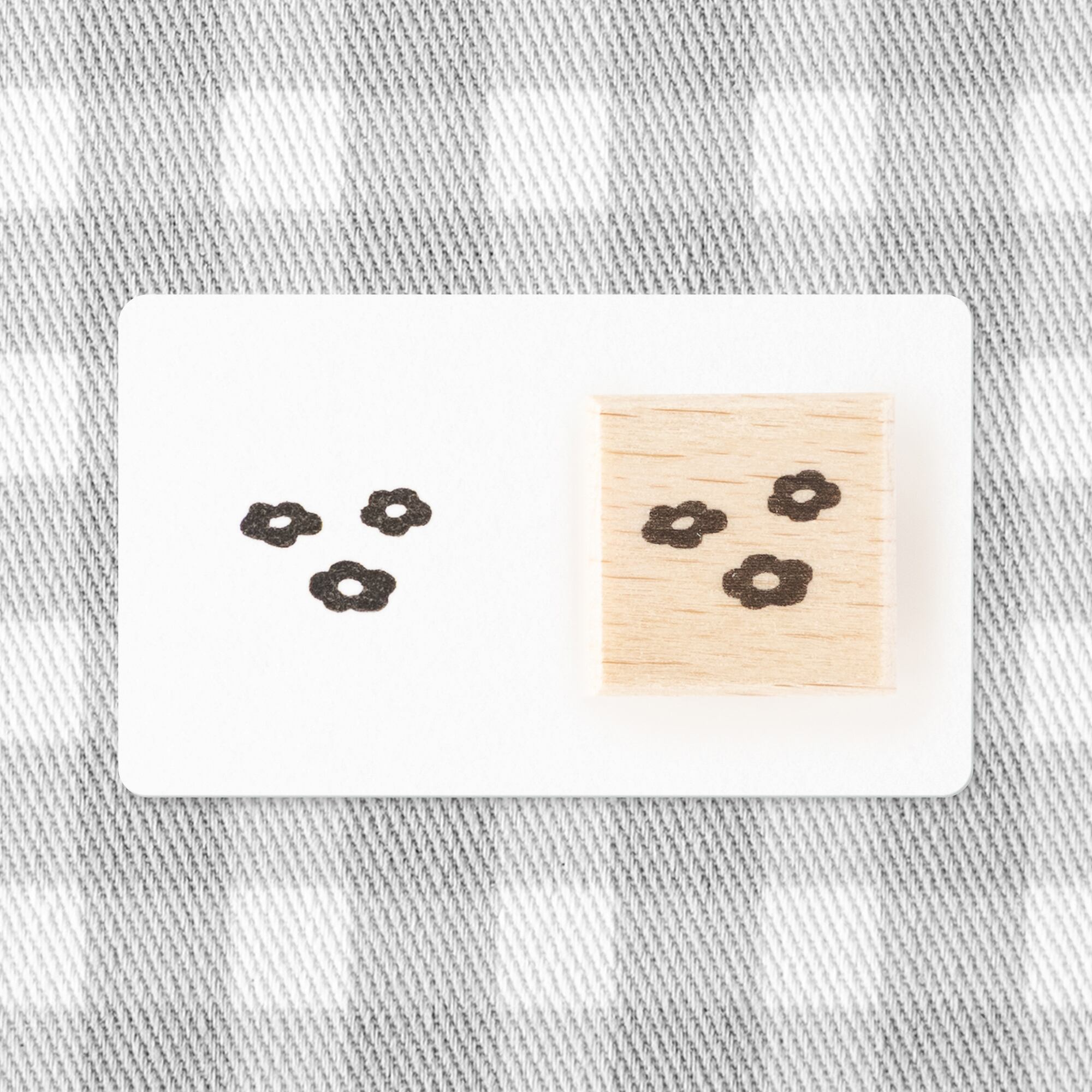 【ミニはんこ】お花畑 | はんこ