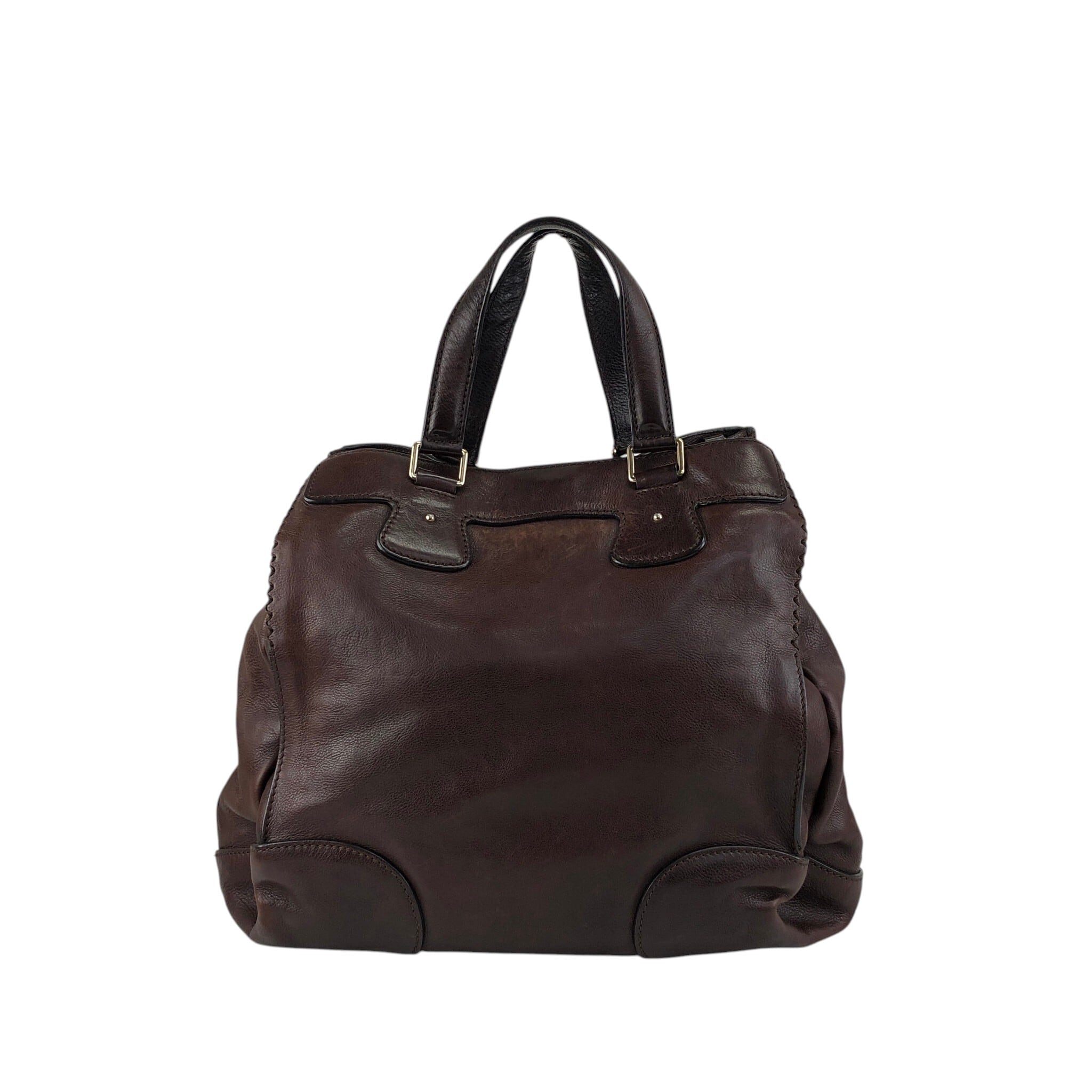 CELINE セリーヌ ハンドバッグ ブラウン 馬車 ホースキャリッジ
