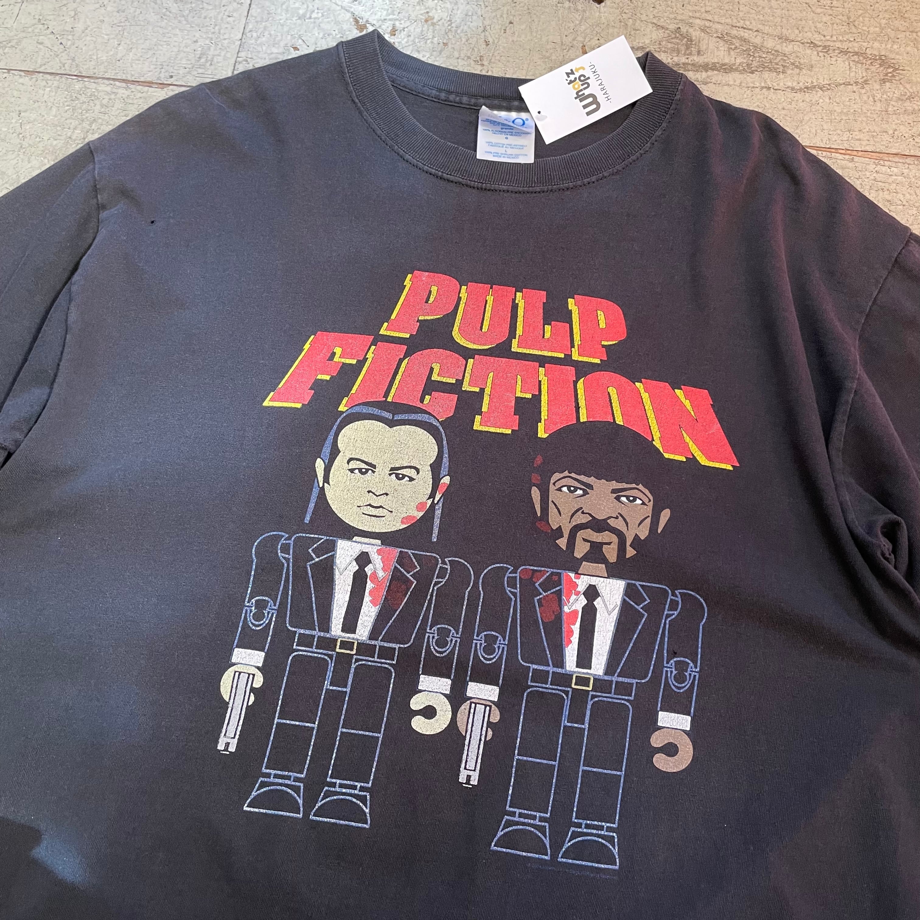 00s PULP FICTION T-shirt | What’z up powered by BASE