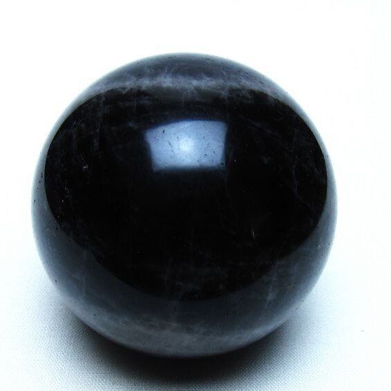 モリオン 黒水晶 丸玉 59mm 一点物 151-9448