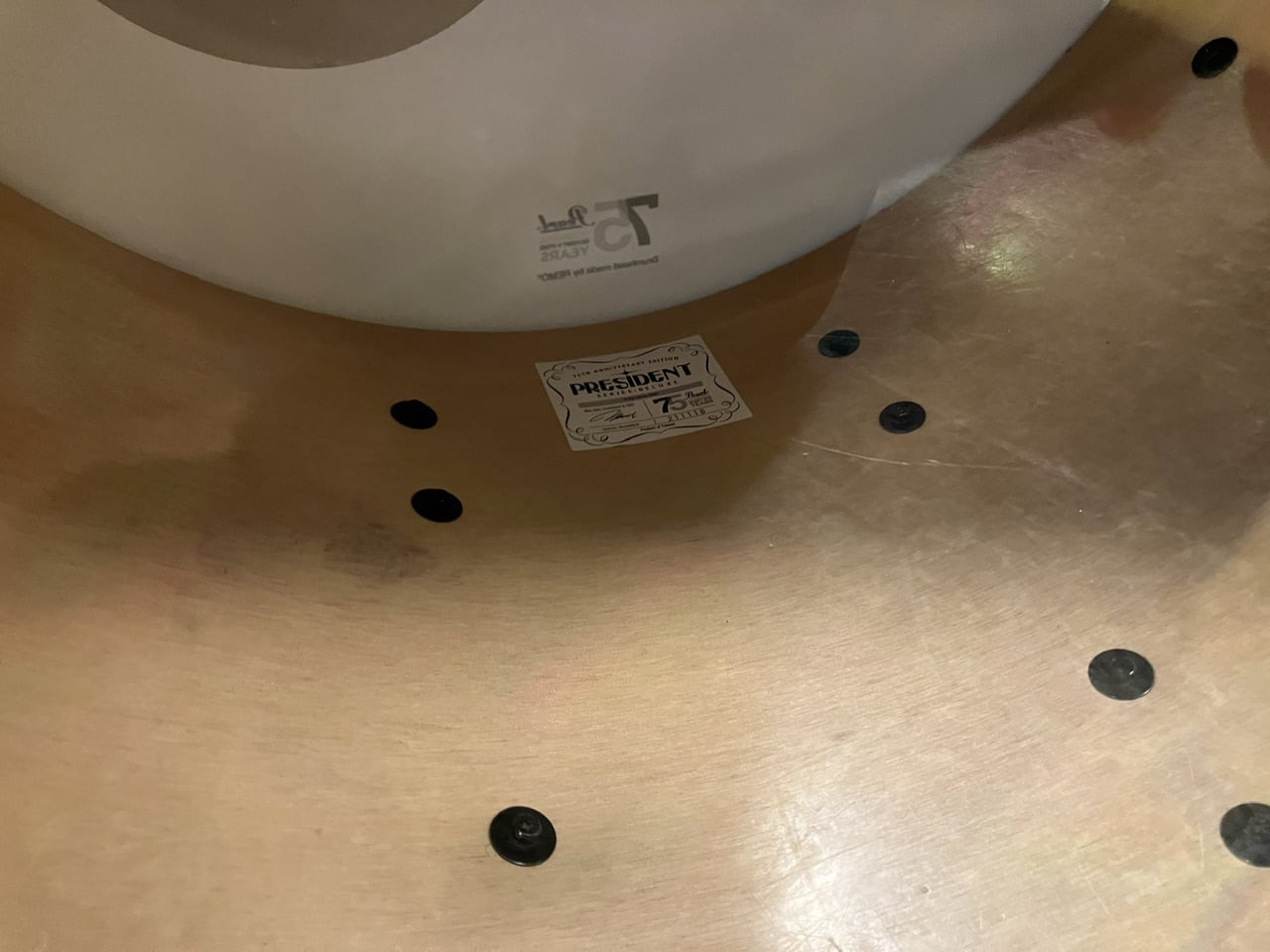 USED]Pearl PRESIDENT SERIES DELUXE Drum Kit 22BD 16FT 13TT PSD