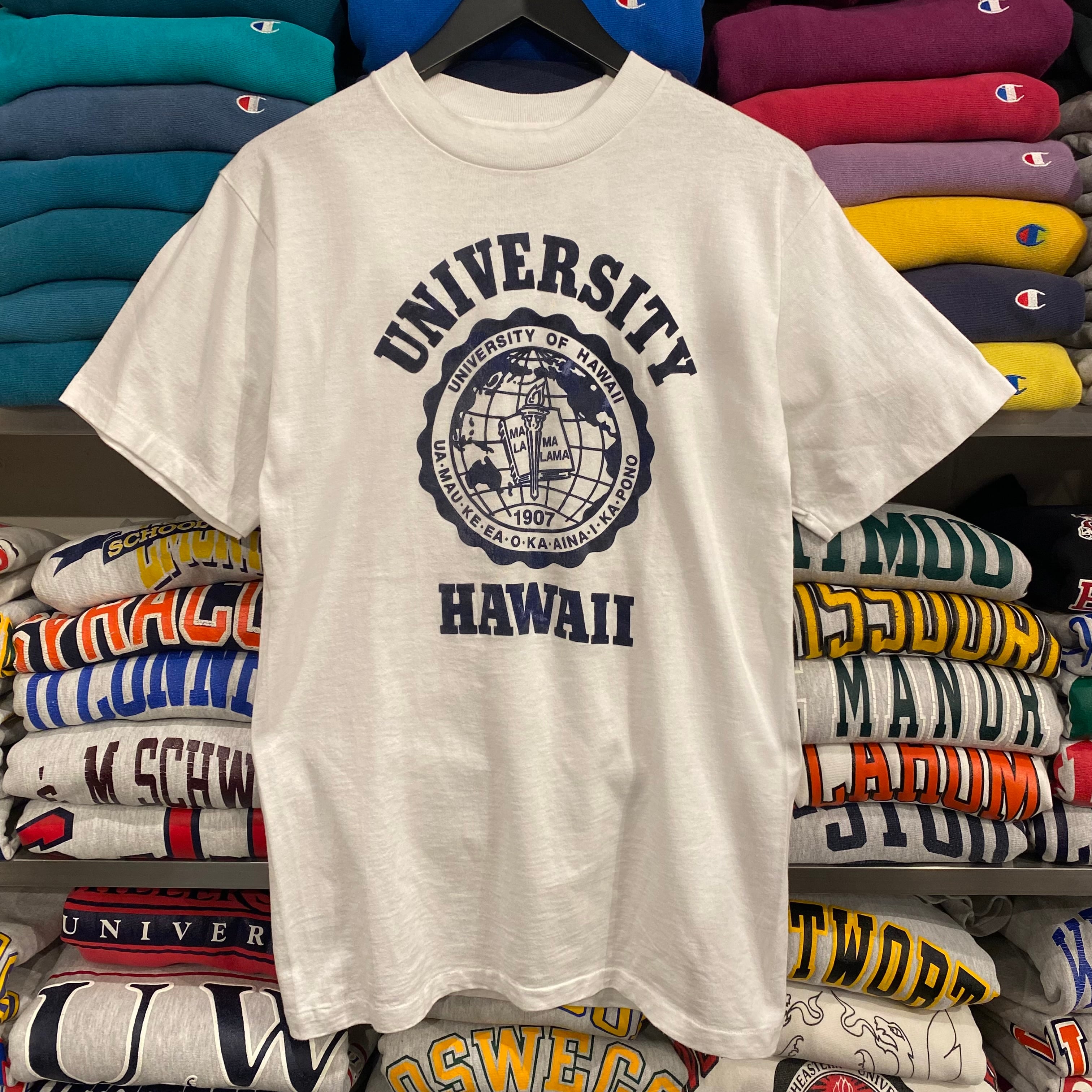 8~90s PRINT T-SHIRT “UNI. OF HAWAII” | BerBerJin / & BerBerJin