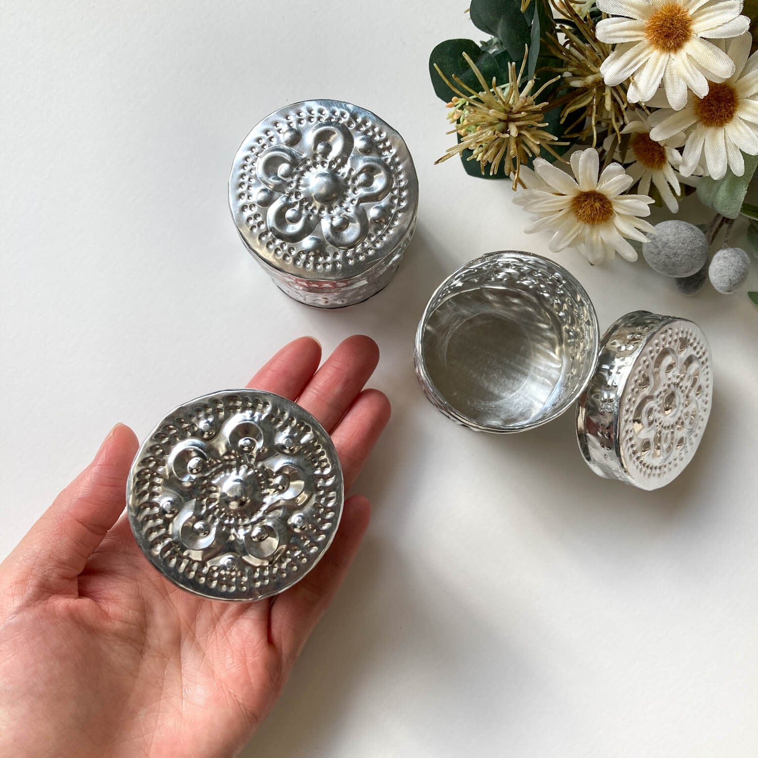 再入荷〉筒型アルミケースSS（50mm/シルバー） | Dua-アクセサリー