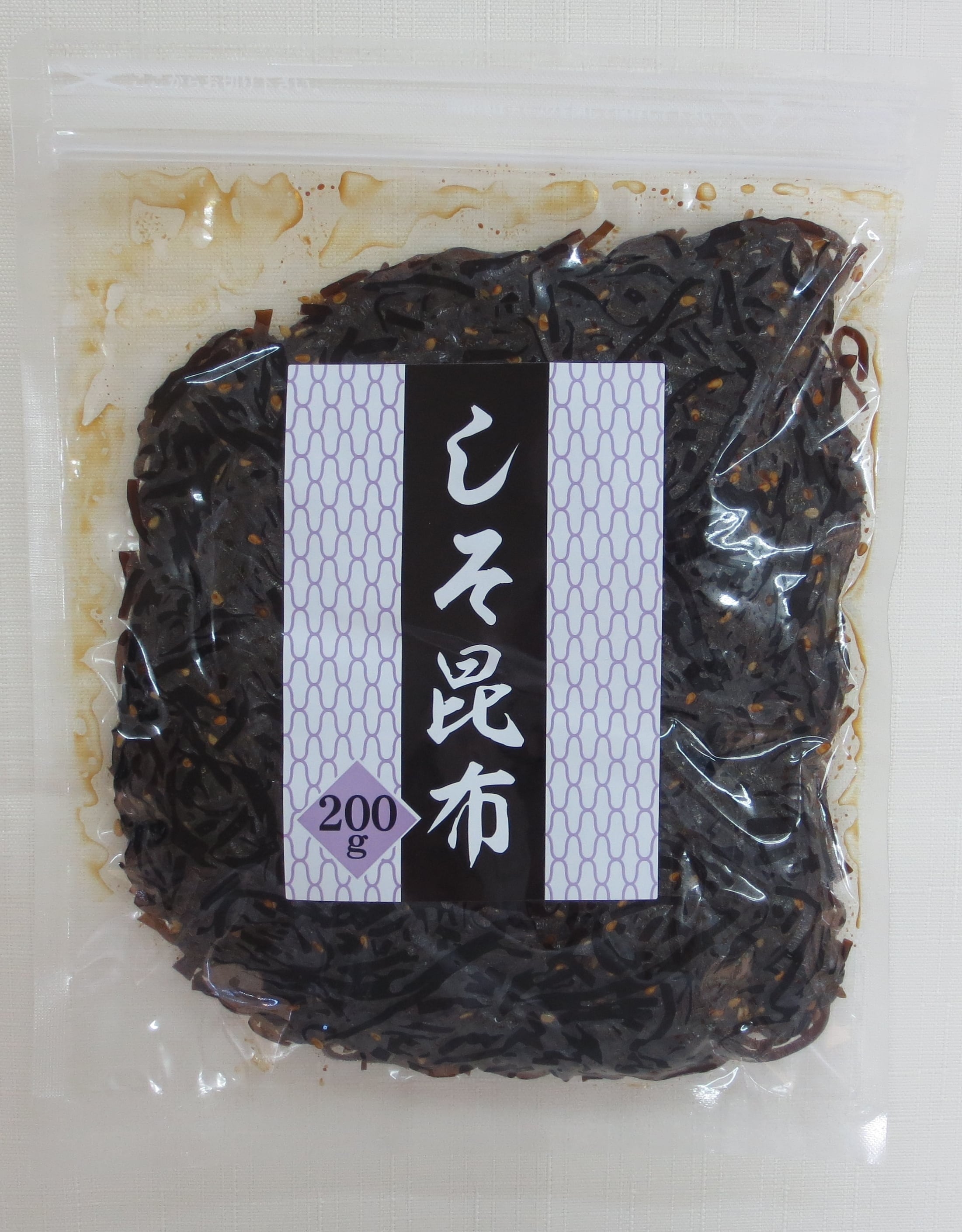 昆布佃煮】しそ昆布200g【チャック付き。他社より長い賞味期限】　【広島の昆布屋】ヒロコンフーズ通販サイト