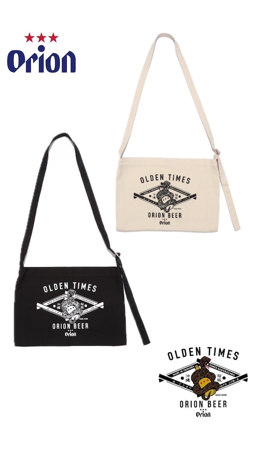 【'25初売り/ORION×OLDENTIMES】那覇桜坂 CANVAS SACOCHE BAG "TRADE MARK(巳)"