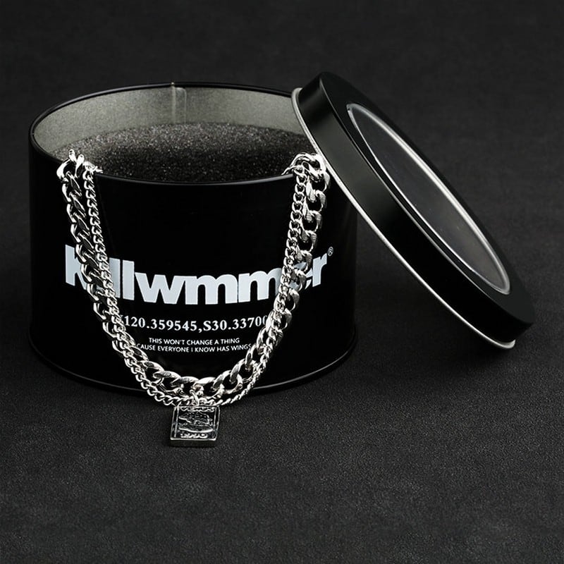 2連チェーンネックレス 00049