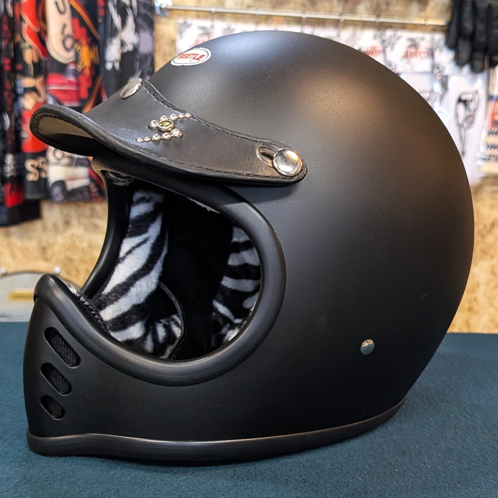内側までおしゃれに〜 OCEAN BEETLE LAC 専用インナー (ペイズリー