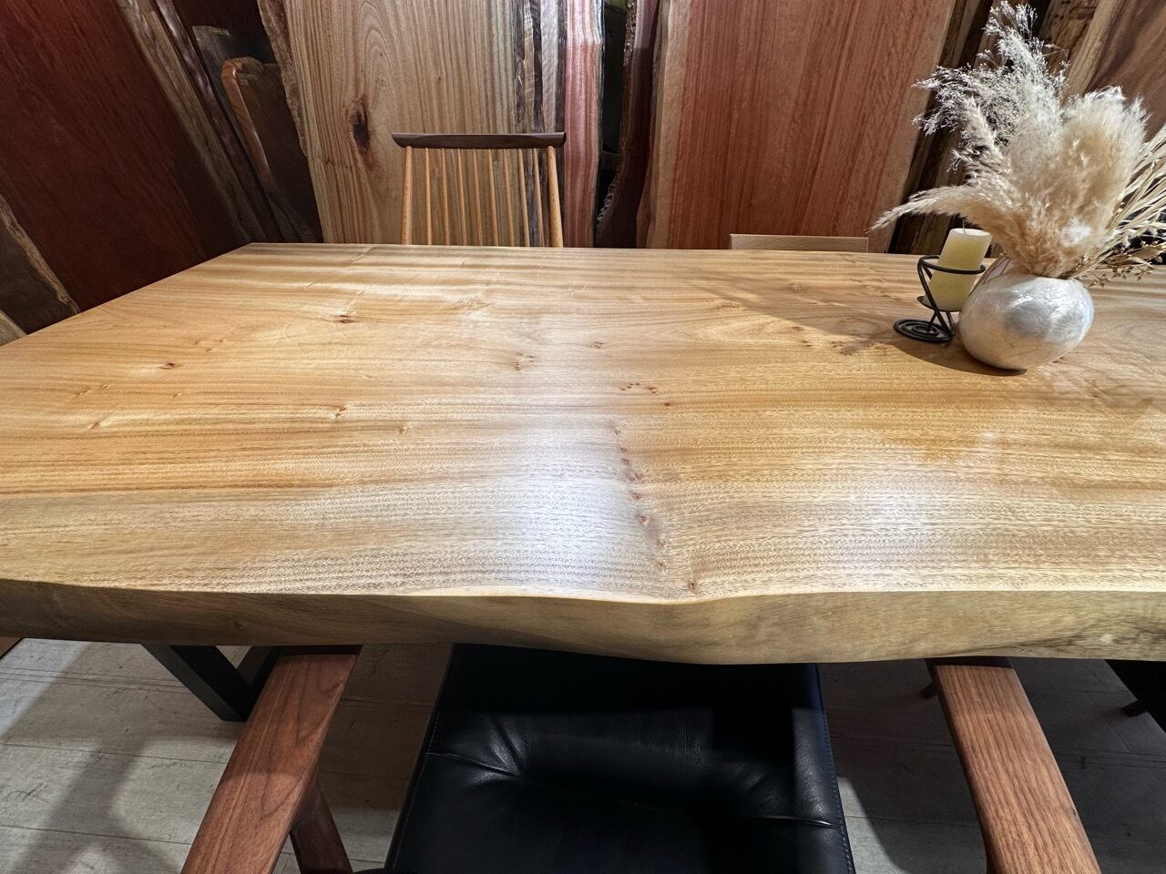 楠（クス）_2700×950-890-930×62_青山店_テーブル天板/一枚板 242285