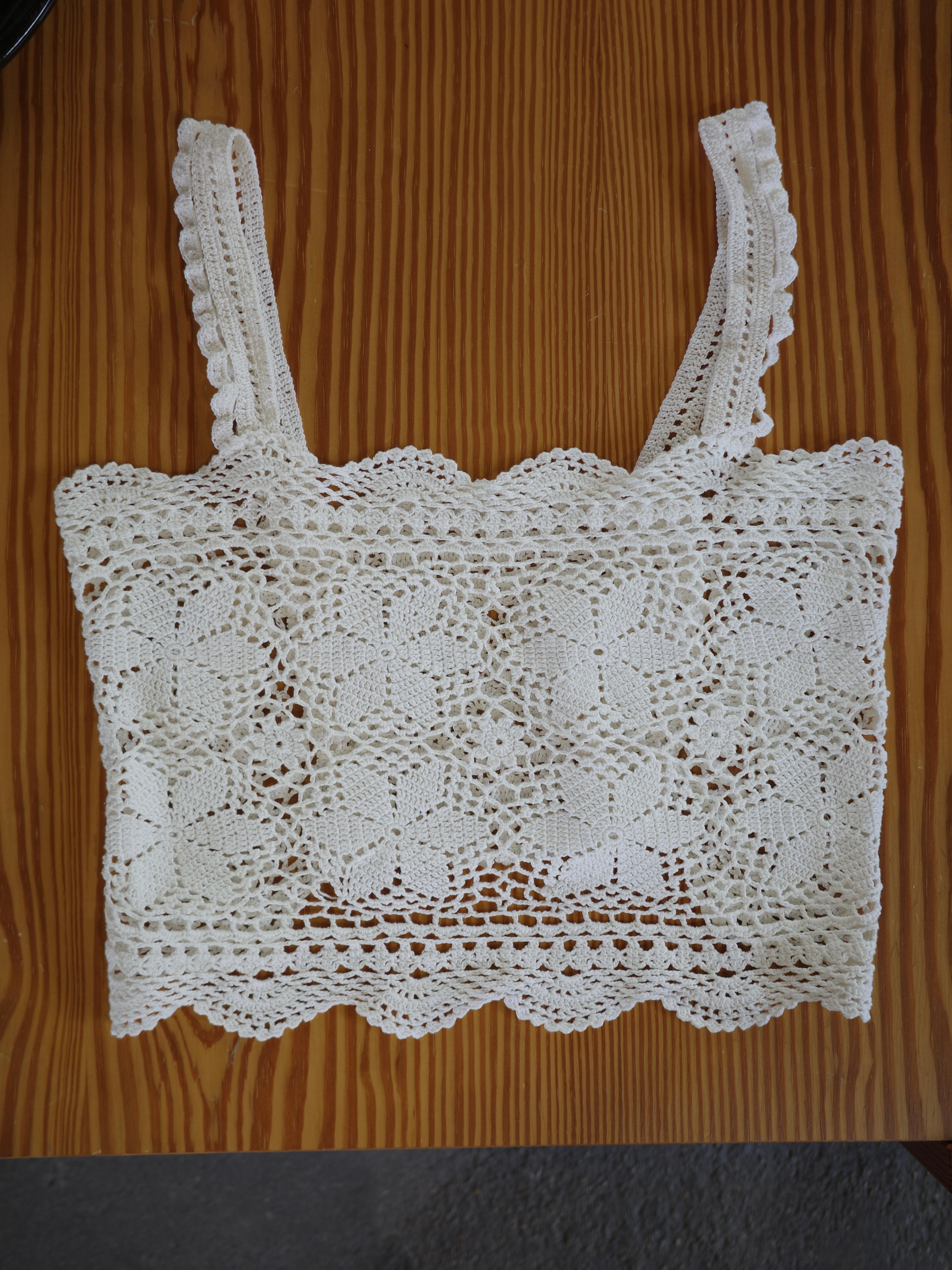 <vintage>remake lace bustier⑥