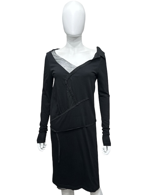 AW2002 HUSSEIN CHALAYAN LAYERED DRESS
