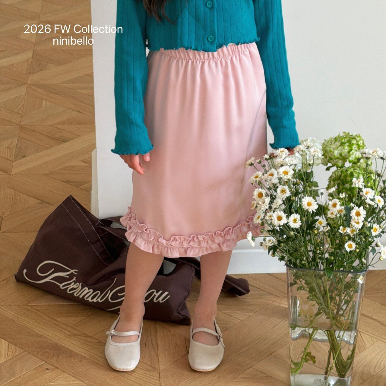 【予約】Miko Satin Skirt / ninibello