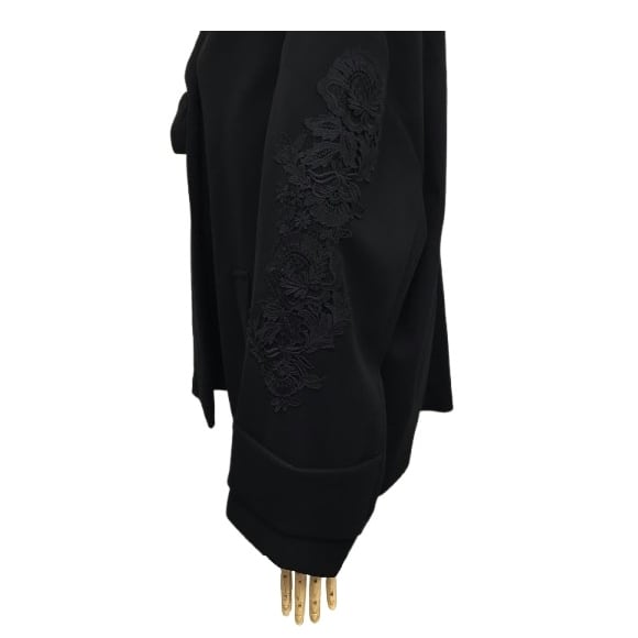 スーパービューティー ジャケット 袖レース 花モチーフ 2527017