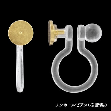 eb2】Sサイズ 染錦 薔薇 イヤリング／ピアス／ノンホールピアス | 器と