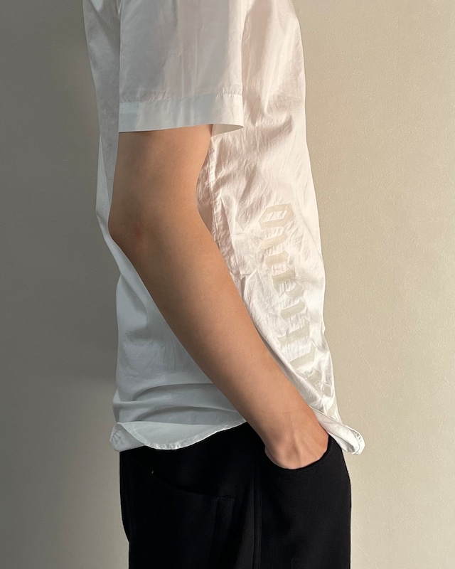【2011/SS galliano】rubber text shirt