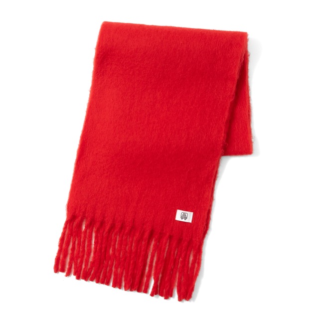 ALPSDR LOGO LONG MUFFLER / RED