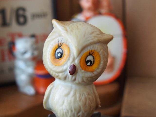 イギリスアンティーク　WEATHER OWL