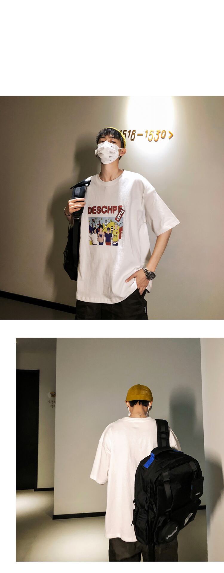 全3色 Tシャツ カットソー カジュアル シンプル 無地 おしゃれ