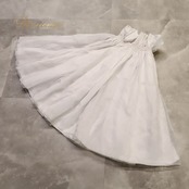 フラダンス 衣装 ALOHA STANDARDS アロハスタンダード パウスカート ホワイト系 白 真っ白 オーガンジー生地 透け感 シースルー ふんわり 無地 シンプル ハワイアン アロハ フラ ダンス レッスン 練習 ハワイアンダンス 華やか かわいい おしゃれ 上品 大人っぽい 高級感 練習着 レッスンウェア