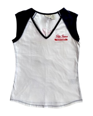 sleeveless raglan top