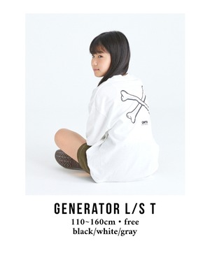 Generator t shirt(ホワイト)