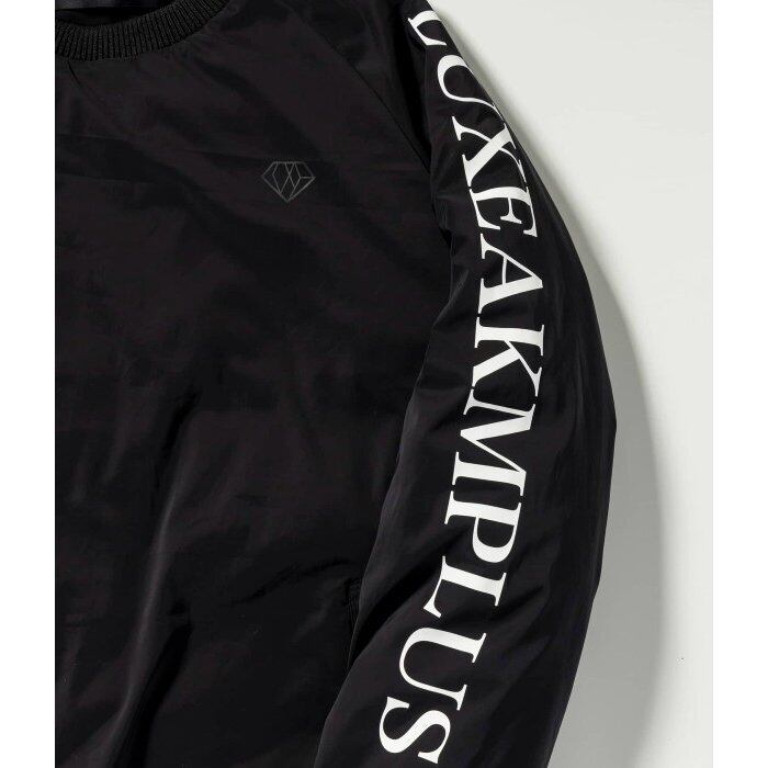 LUXEAKMPLUS リュクスエイケイエムプラス 中綿　ロゴ スニード M 黒 LUXEAKMPLUS リュクスエイケイエムプラス 中綿 ロゴ スニード M 黒