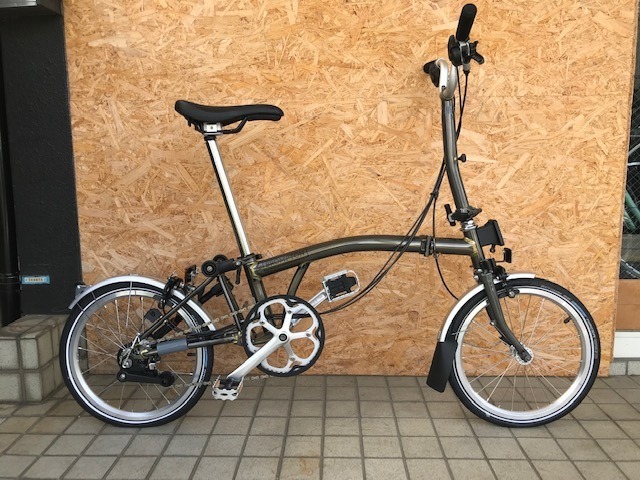 美車 未使用品 BROMPTON ブロンプトン M6L RAWカラー 折畳み ミニベロ 