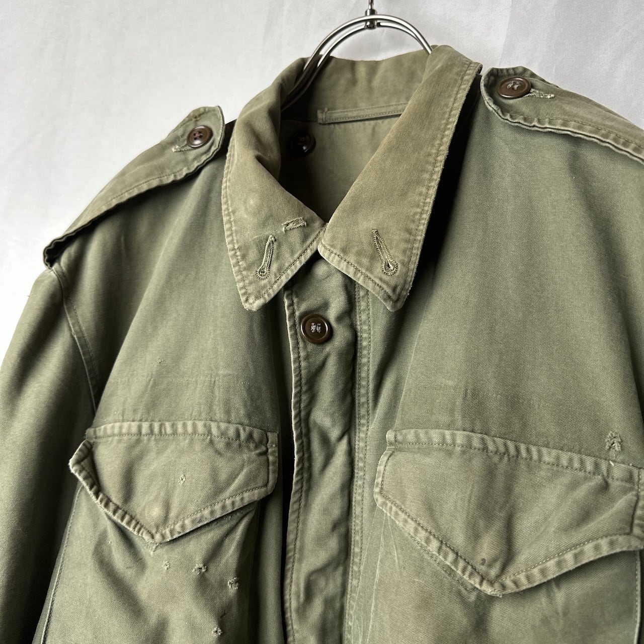 50s 米軍 U.S.ARMY M-51 フィールドジャケット ダメージ有り