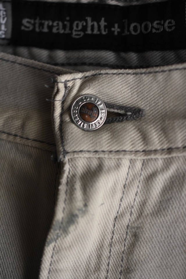 OK/90's "Levi's" silverTab straight loose denim pants