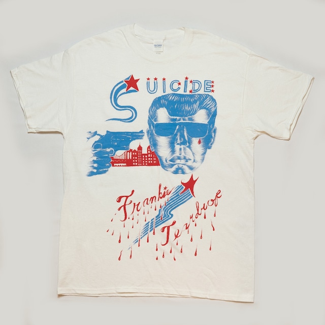 【T-Shirts】"Suicide" T-Shirts [White] Design by SAM RYSER