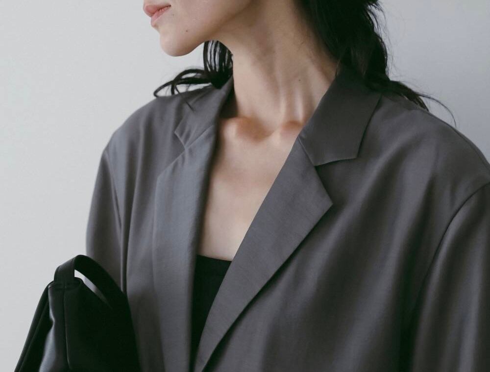 ànuke／Sheer Halfsleeve Jacket | polne