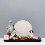 【ピーカブーひな人形-Bell’s Kissシリーズ-】【花式部-オディール】【BK0-1】【品番25-309】「親王飾り」 thumbnail 6
